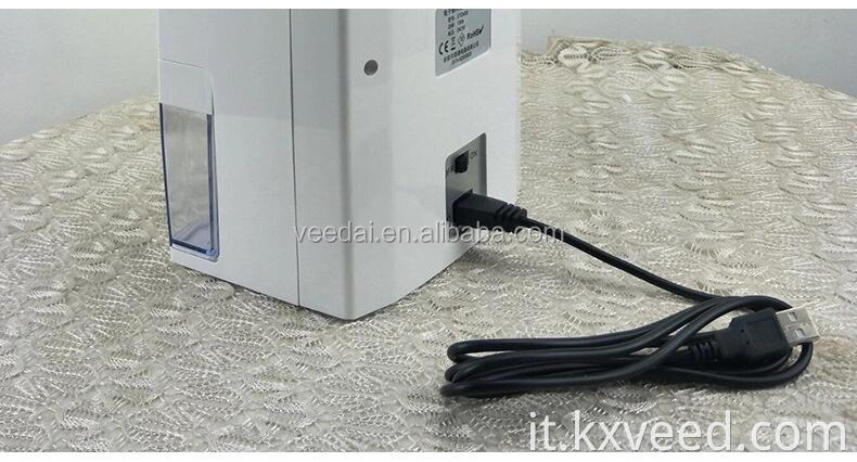 2019 NUOVO USBDEHUMIDIFIER 800ML Mini Dehumidifier UV Purificatore aria luminoso Piccolo portatile compatto per casa